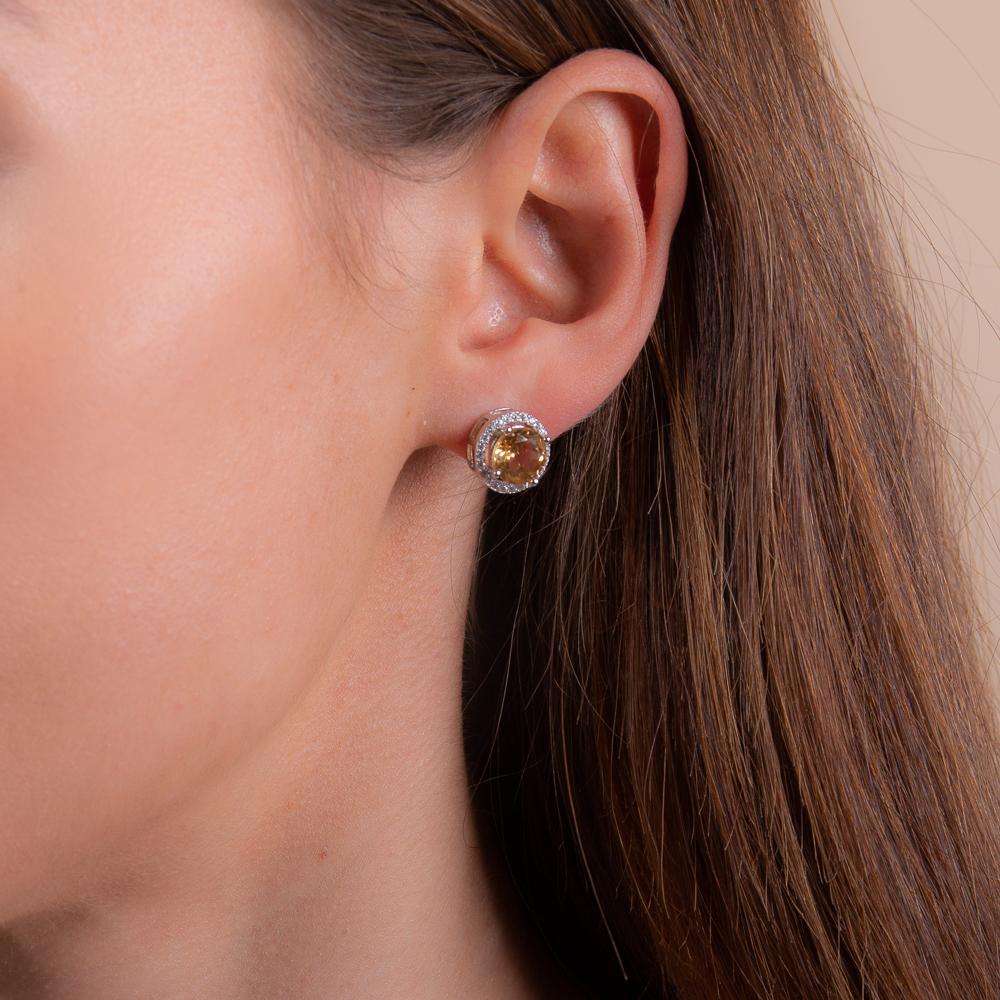 Royal Citrine Earrings - H.AZEEM London