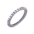 Silver Single Stacking Ring - H.AZEEM London
